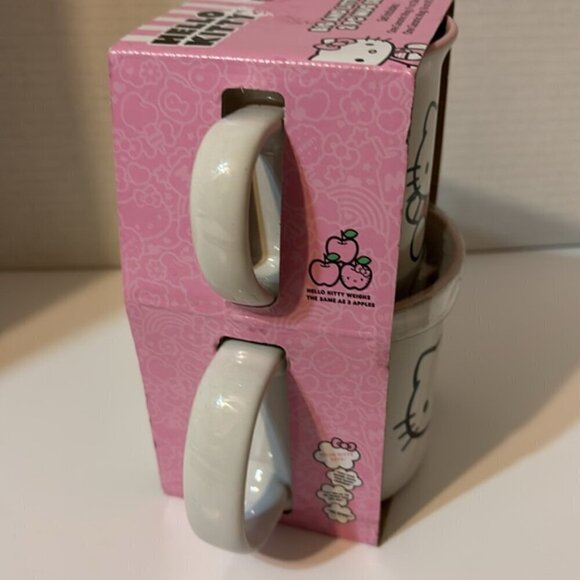 Hello Kitty big and little 2pc mug set Brand new in box - Picture 5 of 10
